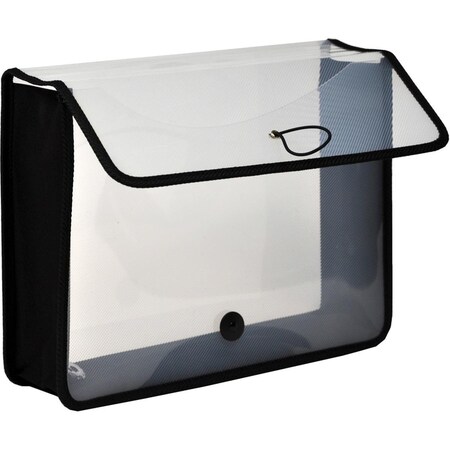 Inkinjection Epand-N-File Poly Expanding Wallet - Clear IN2487818